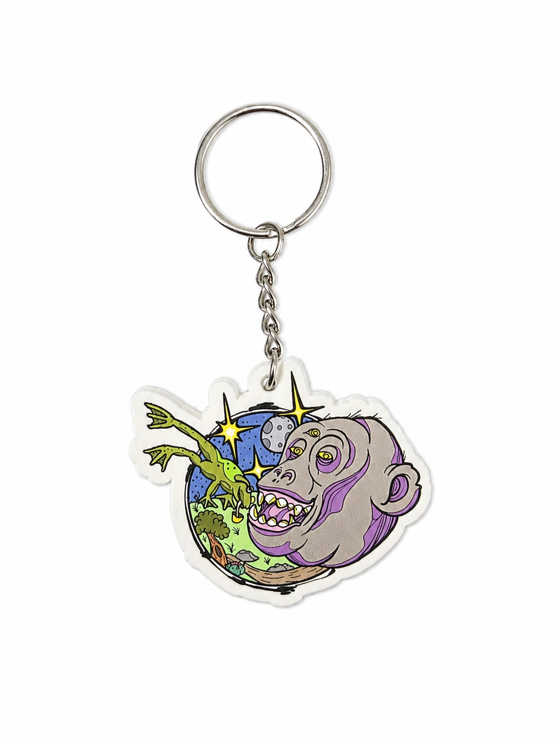 3”x3” Keychain